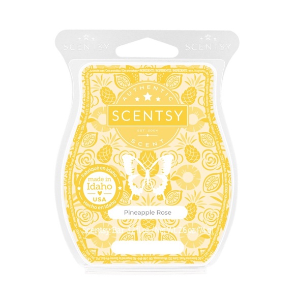 Scentsy Pineapple Rose Wax Bar - Picture 1 of 4
